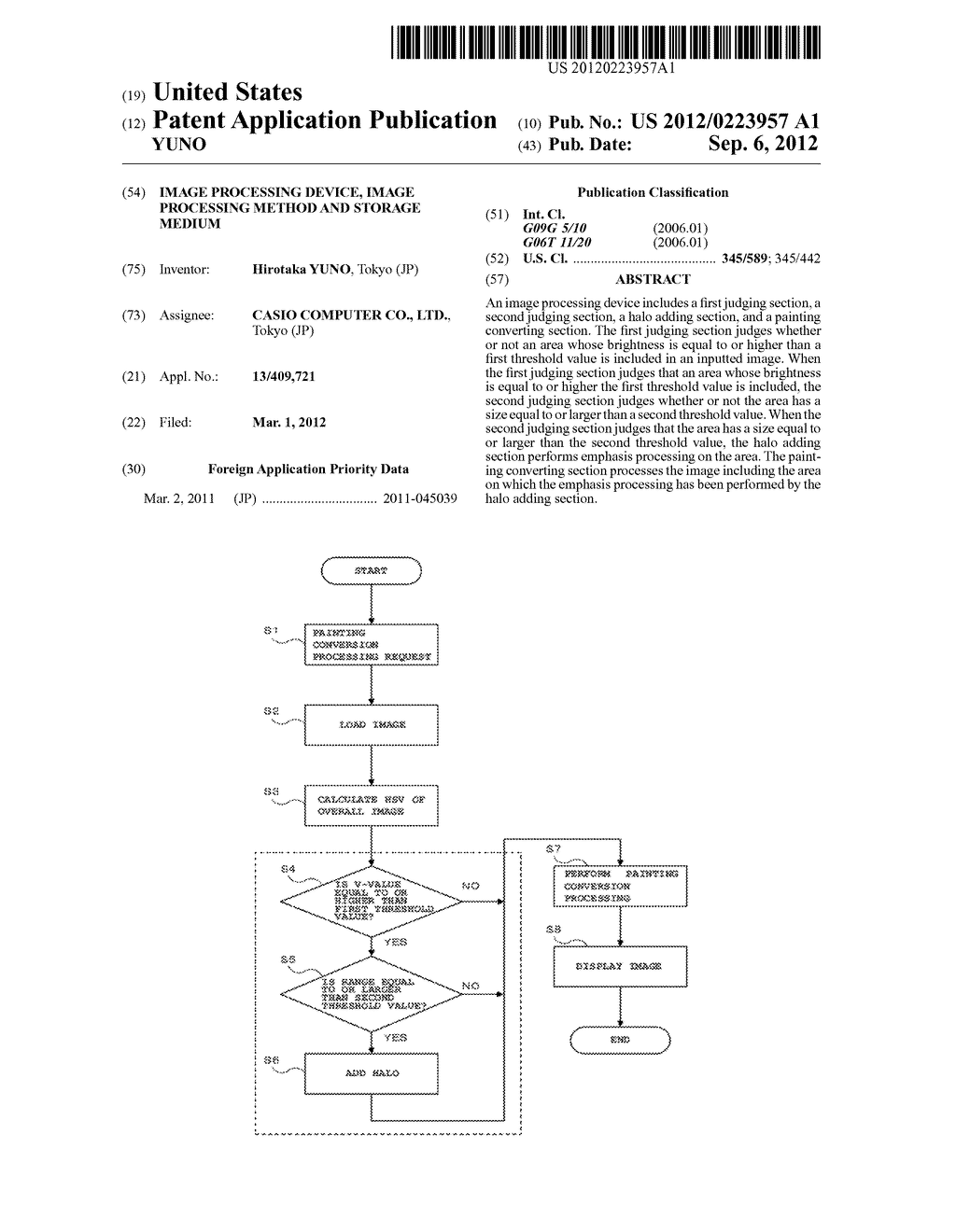 IMAGE PROCESSING DEVICE, IMAGE PROCESSING METHOD AND STORAGE MEDIUM - diagram, schematic, and image 01