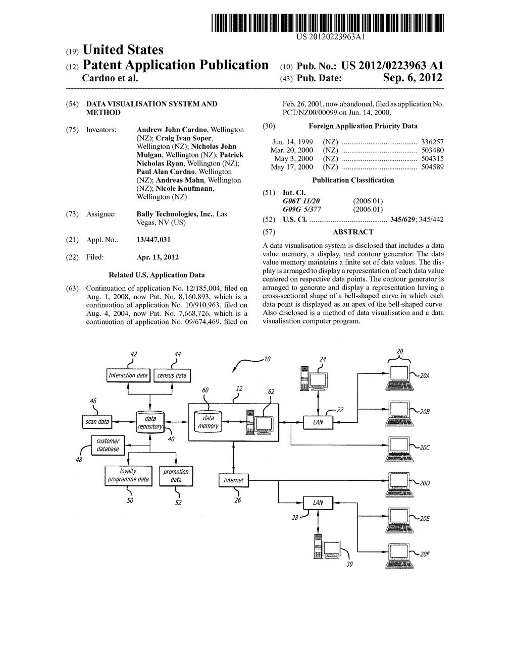 DATA VISUALISATION SYSTEM AND METHOD - diagram, schematic, and image 01