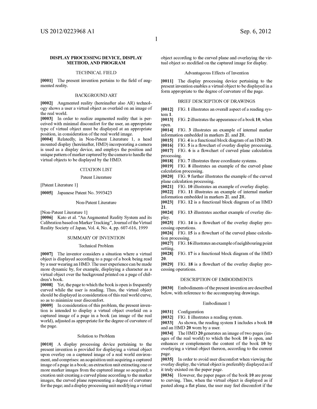 DISPLAY PROCESSING DEVICE, DISPLAY METHOD, AND PROGRAM - diagram, schematic, and image 20