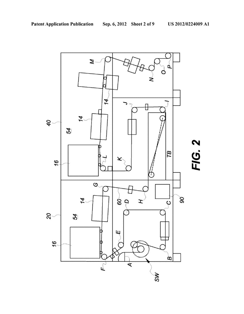 PRINTING SYSTEM INCLUDING WEB MEDIA MOVING APPARATUS - diagram, schematic, and image 03