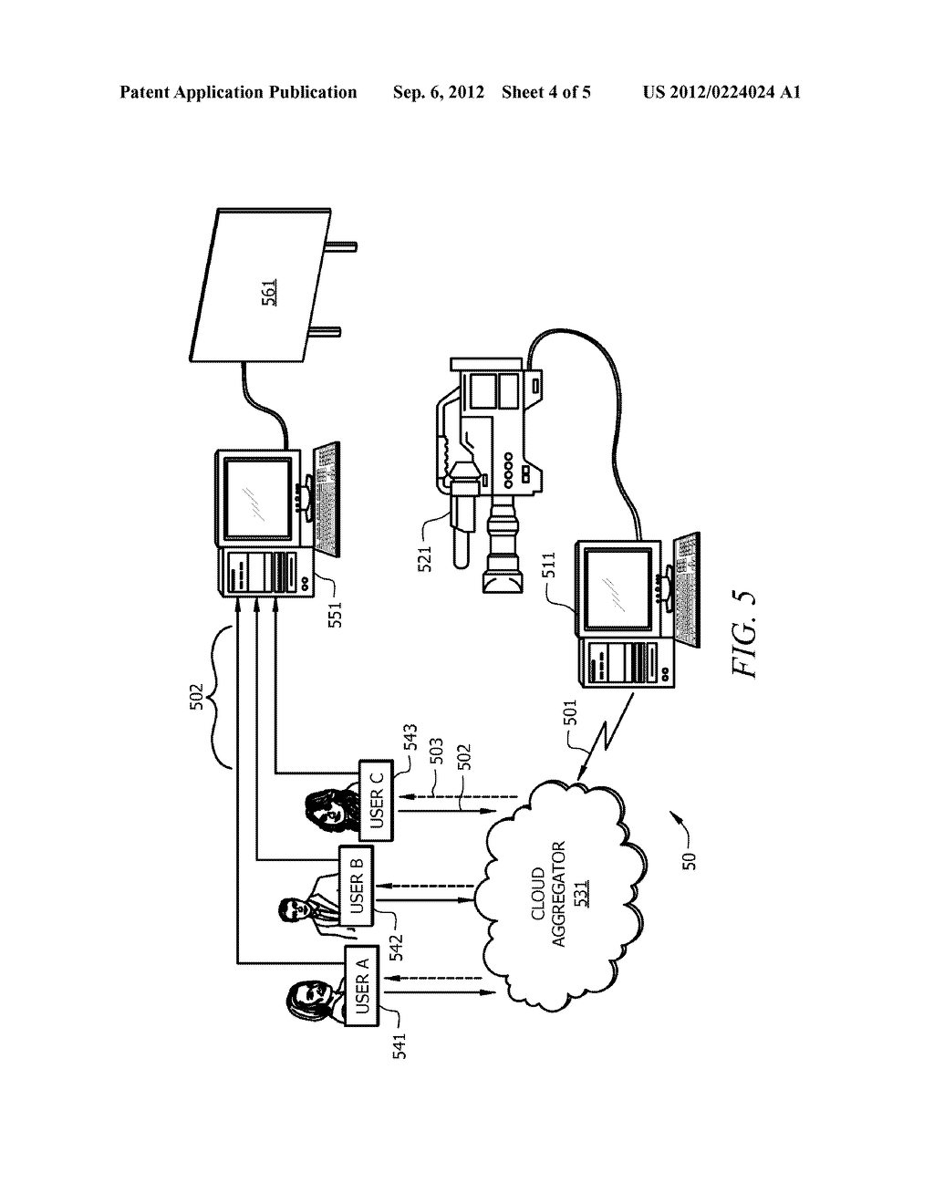 System and Method for Providing a Real-Time Three-Dimensional Digital     Impact Virtual Audience - diagram, schematic, and image 05