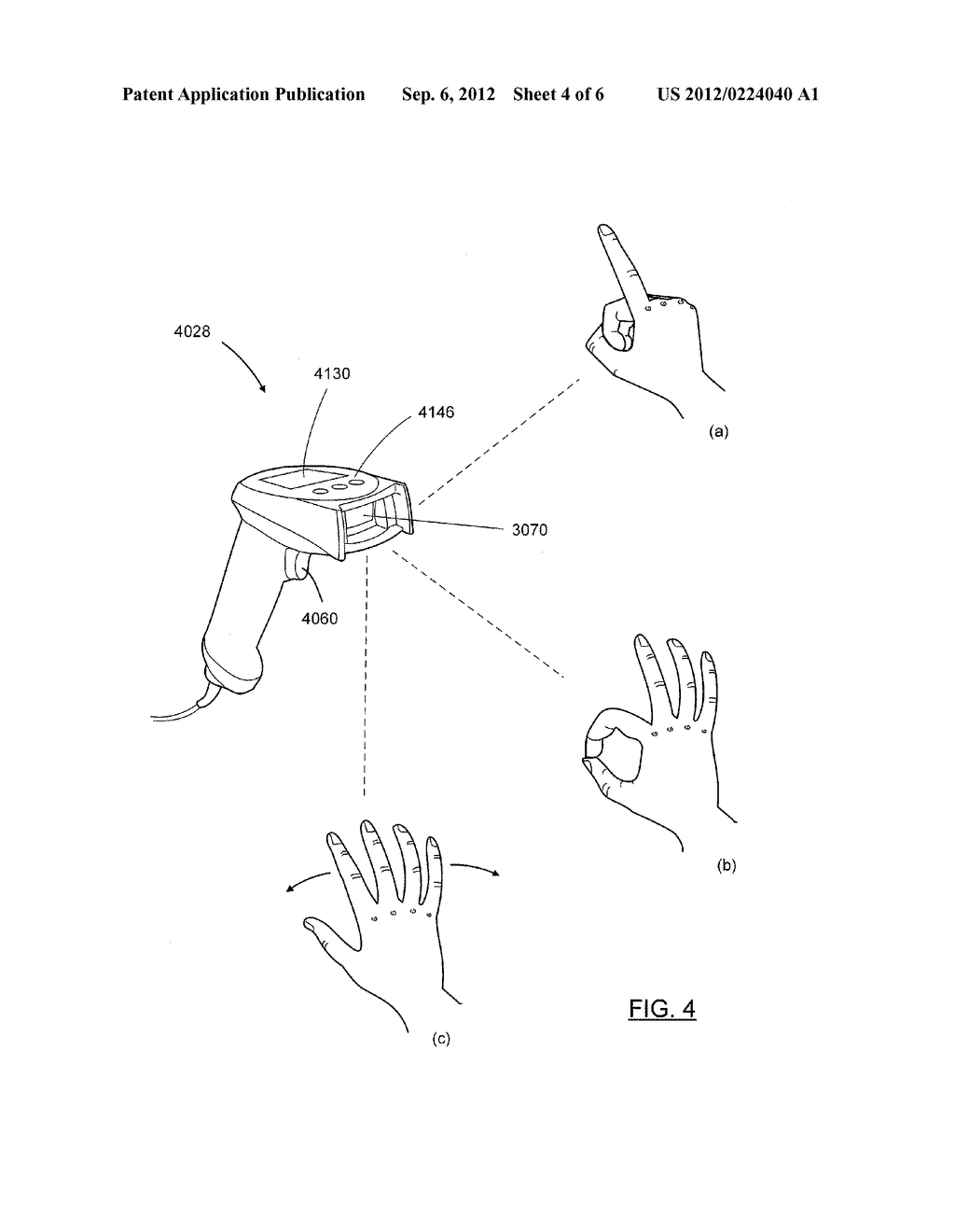 IMAGER READER WITH HAND GESTURE INTERFACE - diagram, schematic, and image 05