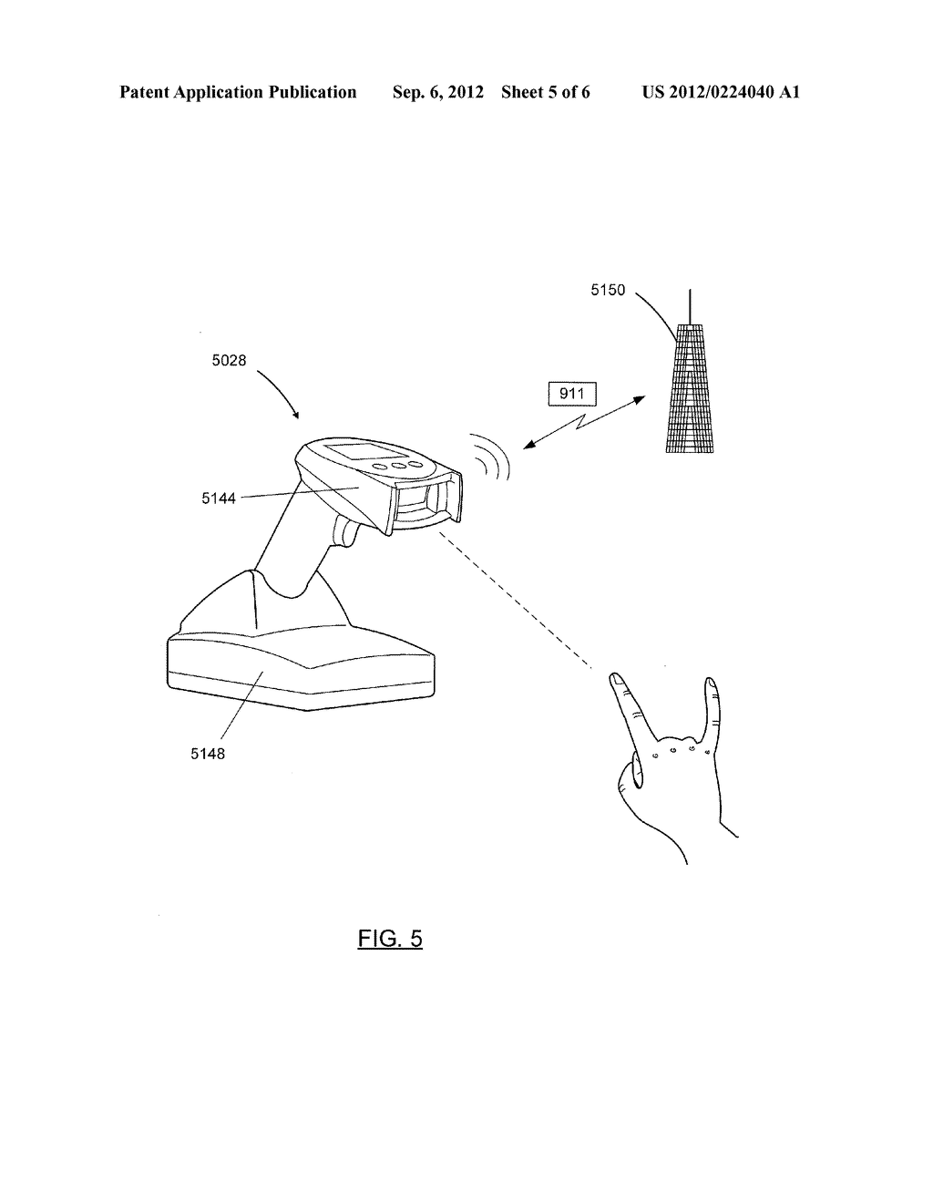 IMAGER READER WITH HAND GESTURE INTERFACE - diagram, schematic, and image 06