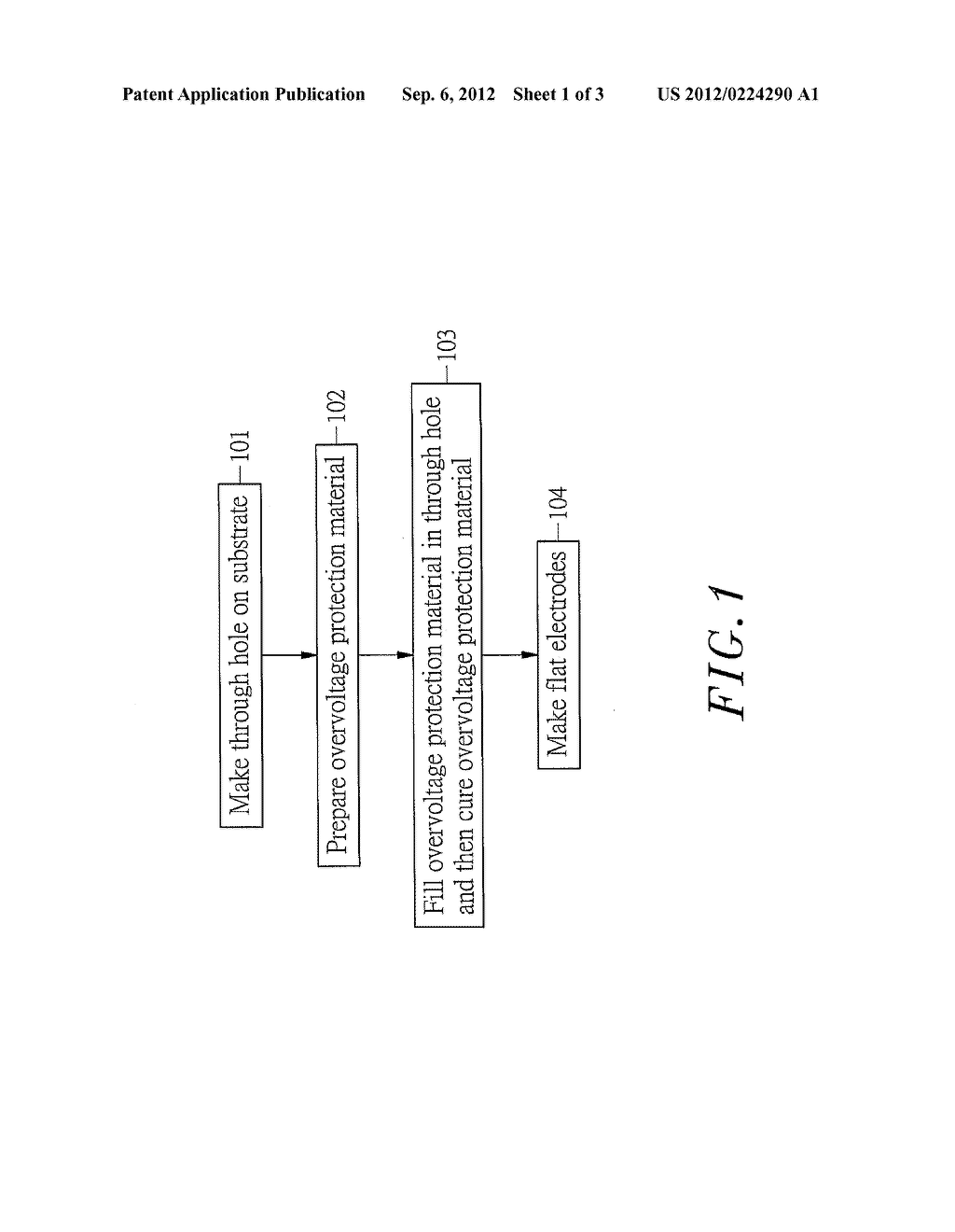 OVERVOLTAGE PROTECTION DEVICE AND ITS FABRICATION - diagram, schematic, and image 02