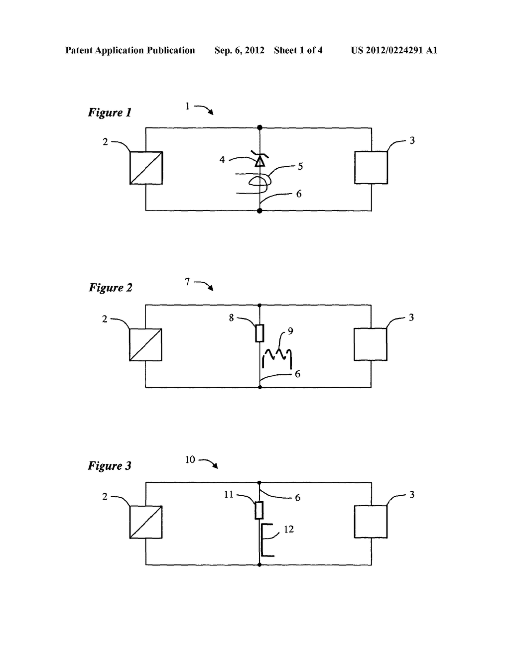 ELECTRICAL CIRCUIT WITH SURGE PROTECTION MONITORING - diagram, schematic, and image 02