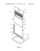 NOTEBOOK COMPUTER ASSEMBLY AND SUPPORTING APPARATUS FOR NOTEBOOK COMPUTER diagram and image