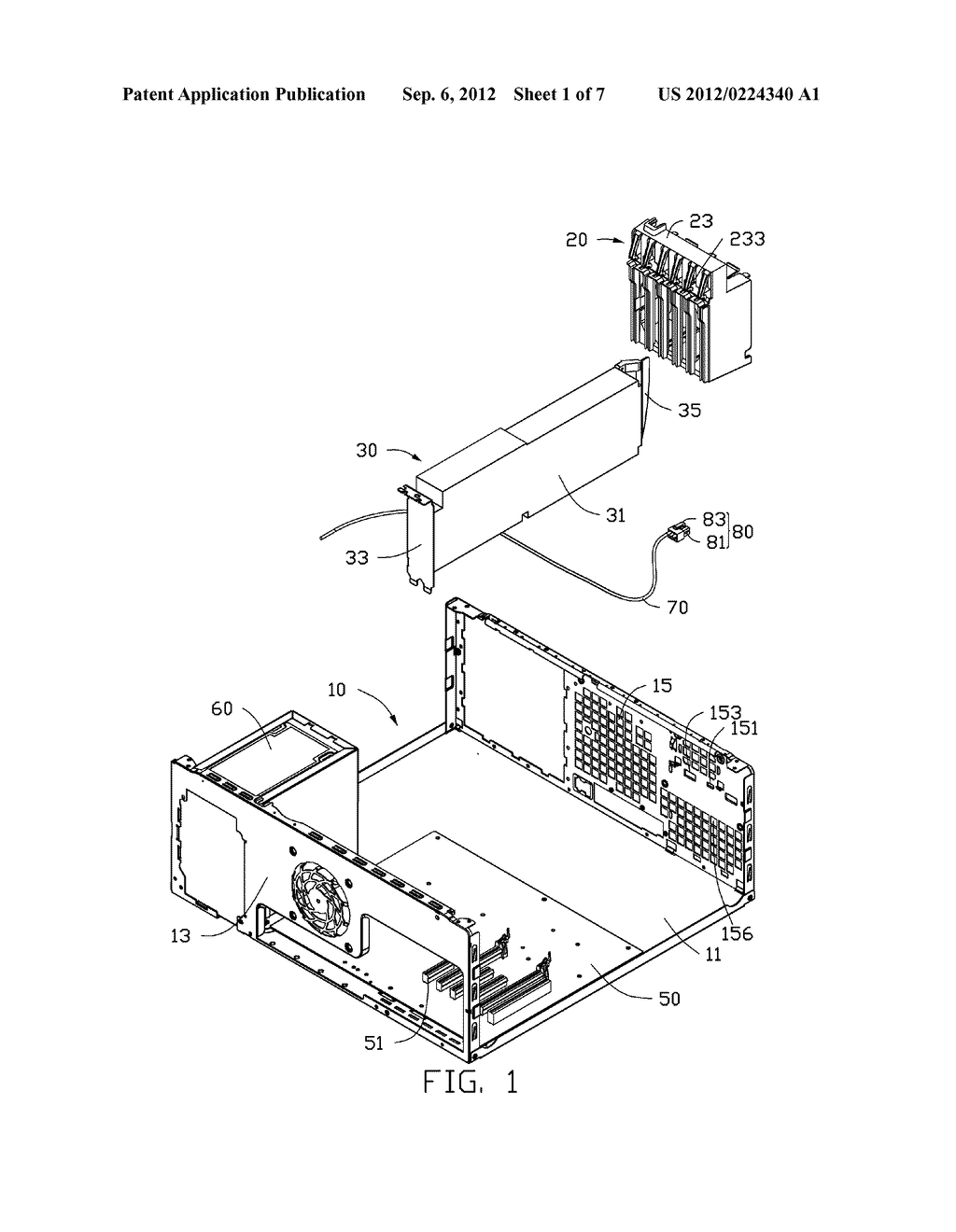 ELECTRONIC DEVICE WITH MOUNTING BRACKET FOR RECEIVING EXPANSION CARD AND     CONNECTOR - diagram, schematic, and image 02