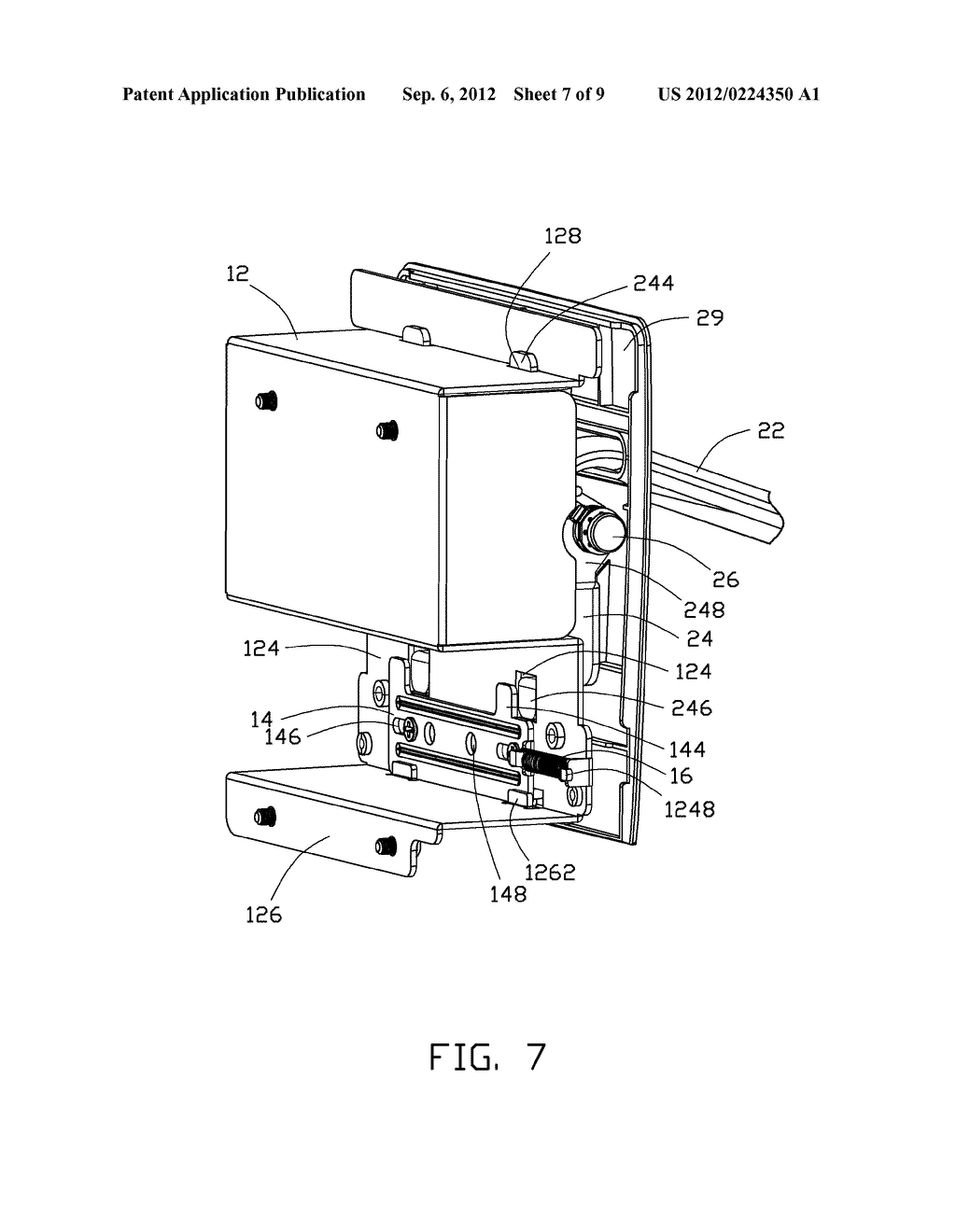 ELECTRONIC DEVICE WITH SUPPORTING APPARATUS - diagram, schematic, and image 08