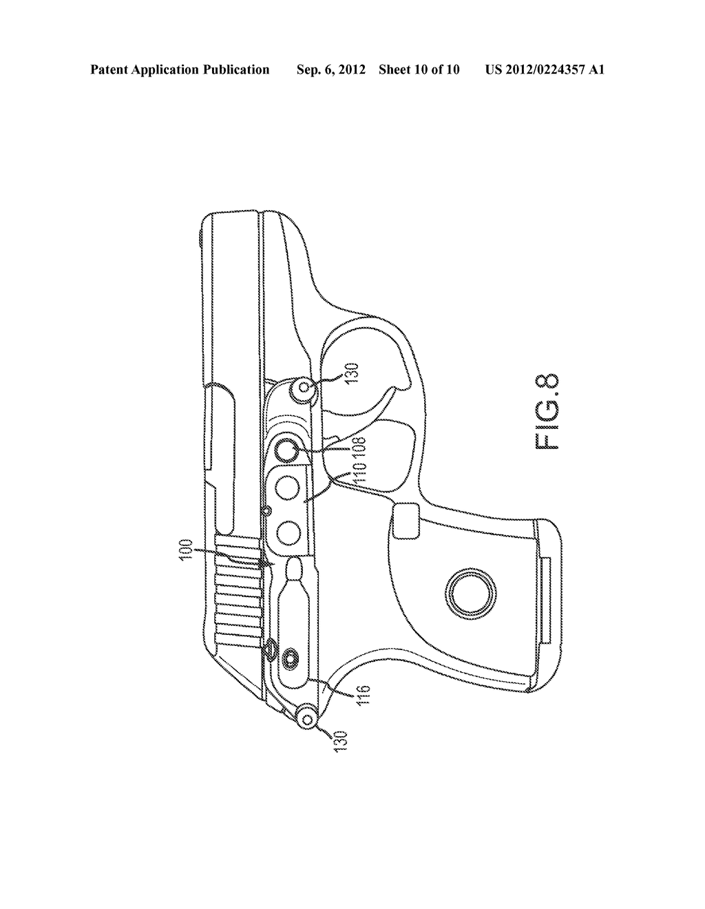 LOW-PROFILE SIDE MOUNTED LASER SIGHTING DEVICE - diagram, schematic, and image 11