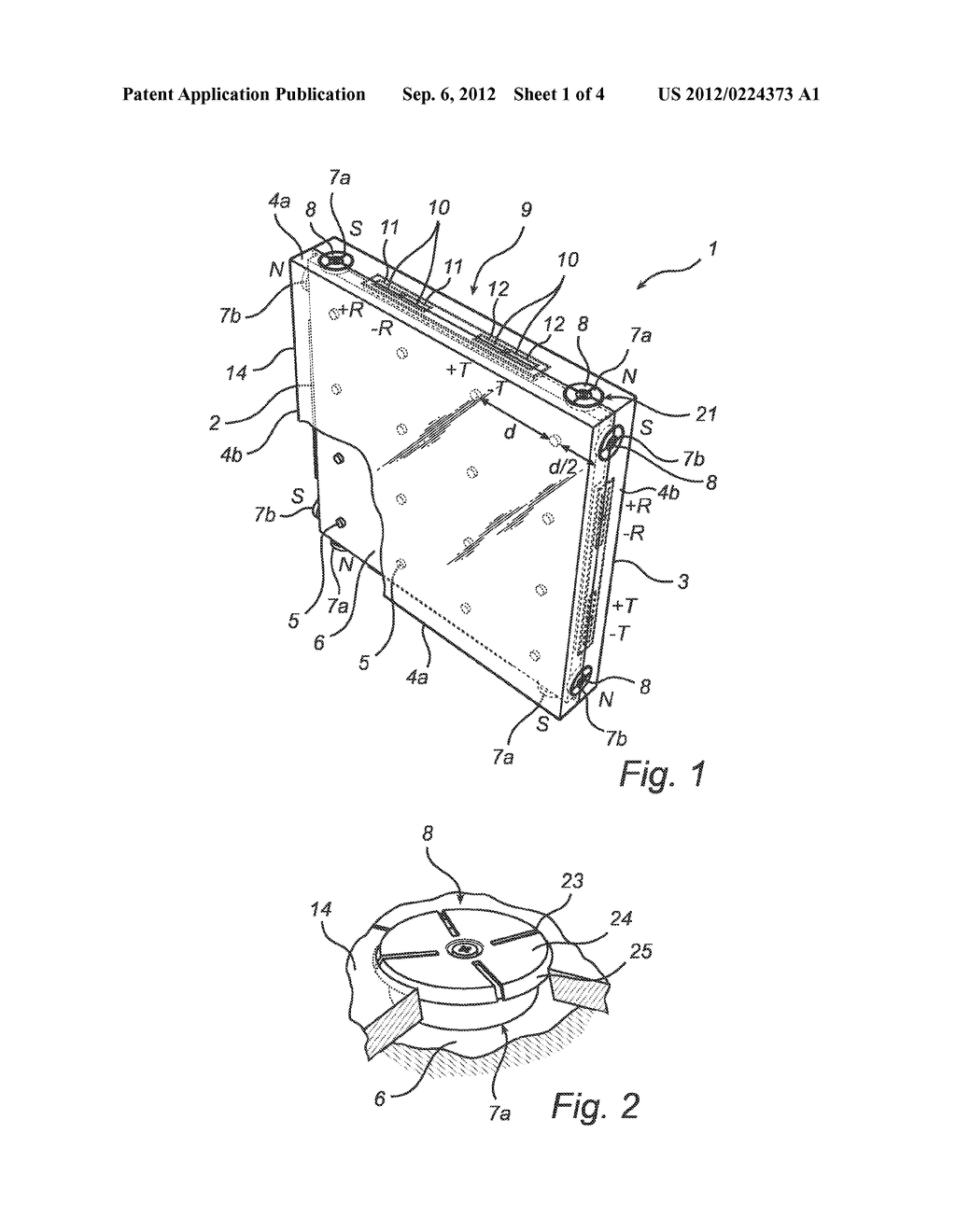 Modular lighting unit comprising a magnetic fastening arrangement - diagram, schematic, and image 02