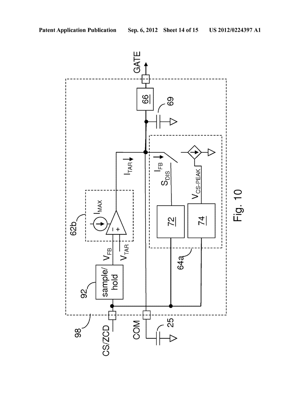 DEVICES AND METHODS OF CONSTANT OUTPUT CURRENT AND VOLTAGE CONTROL FOR     POWER SUPPLIES - diagram, schematic, and image 15