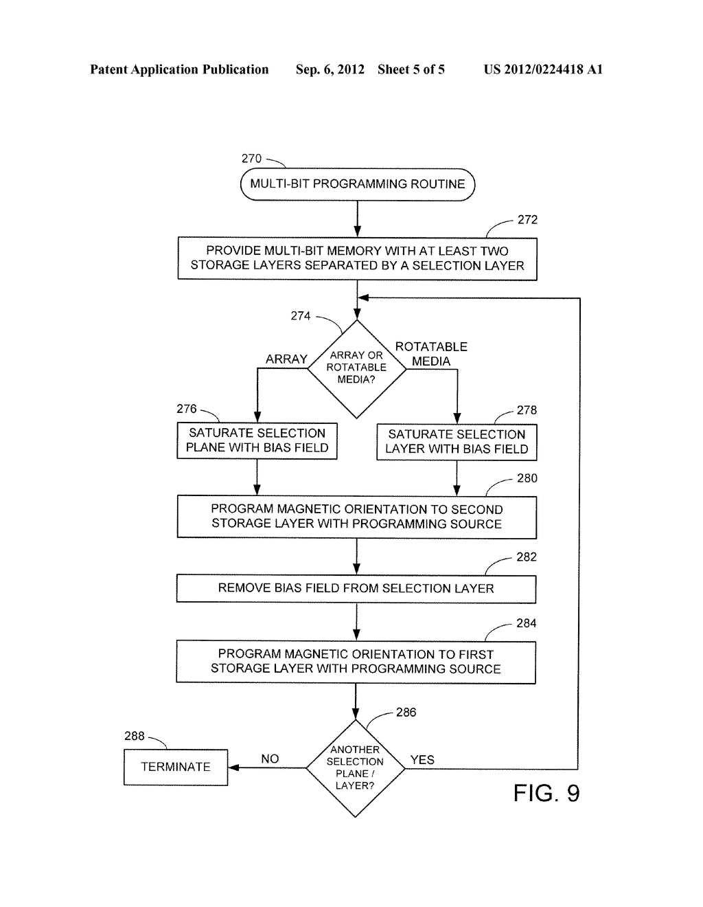 MULTI-BIT MEMORY WITH SELECTABLE MAGNETIC LAYER - diagram, schematic, and image 06