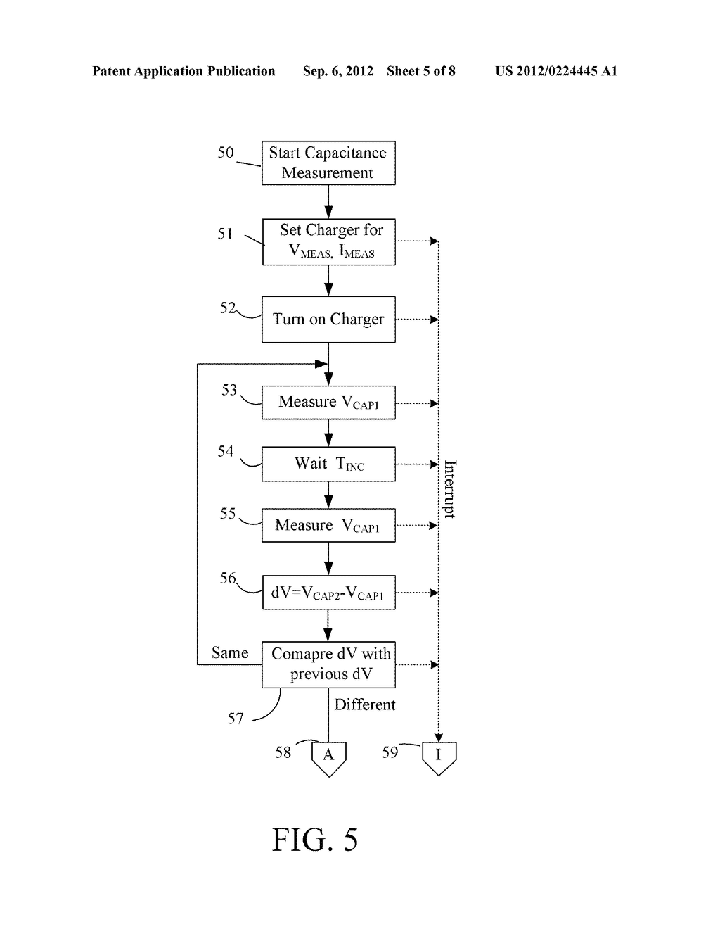 Apparatus and method to measure energy capacity of a backup power supply     without compromising power delivery - diagram, schematic, and image 06