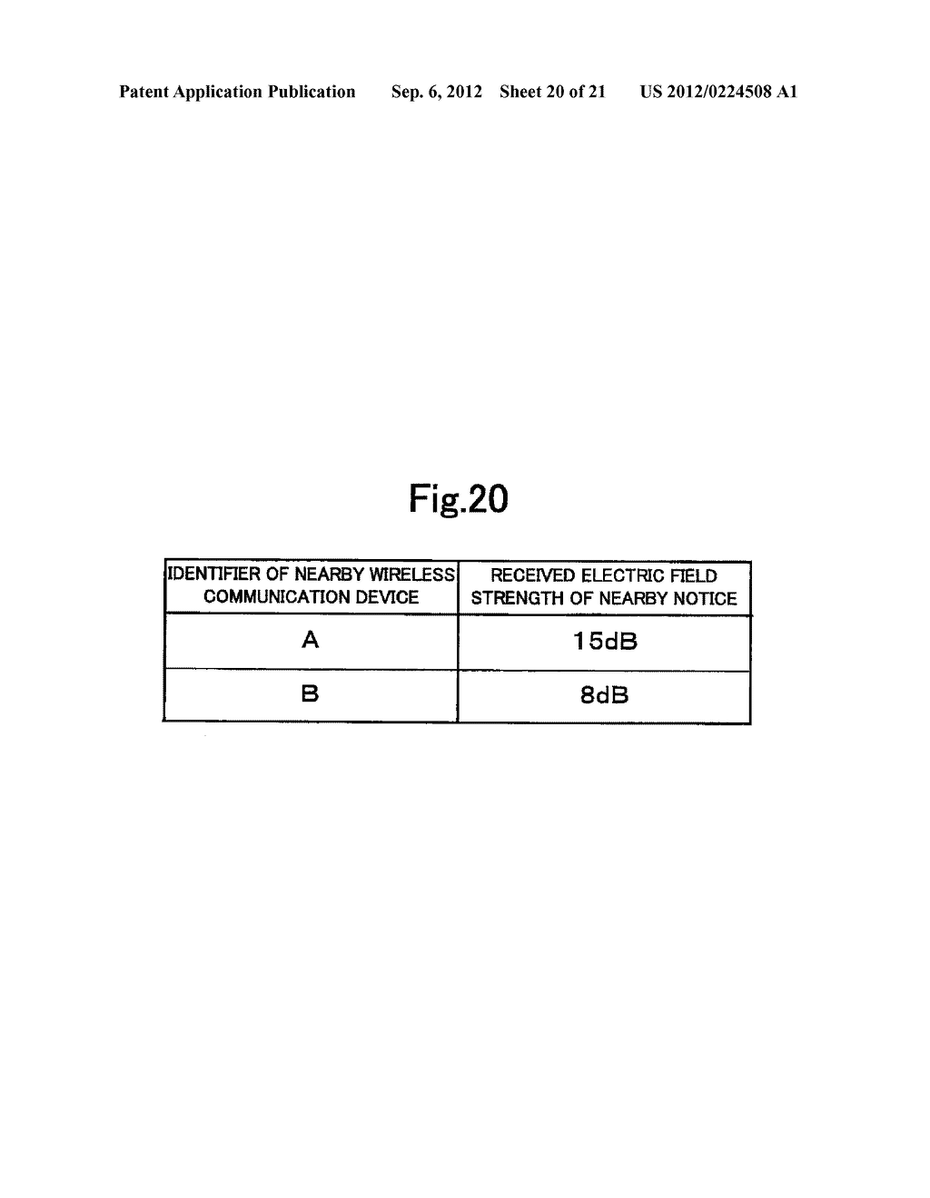 RADIO COMMUNICATION DEVICE, AND AD HOC ROUTE INFORMATION ACQUIRING METHOD - diagram, schematic, and image 21