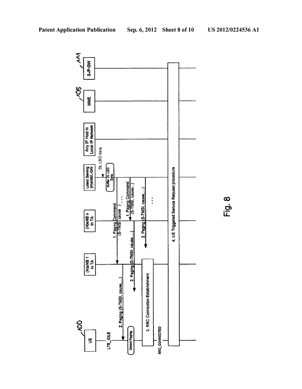 NETWORK DEVICE IN A COMMUNICATION NETWORK AND METHOD FOR PROVIDING     COMMUNICATIONS TRAFFIC BREAKOUT - diagram, schematic, and image 09