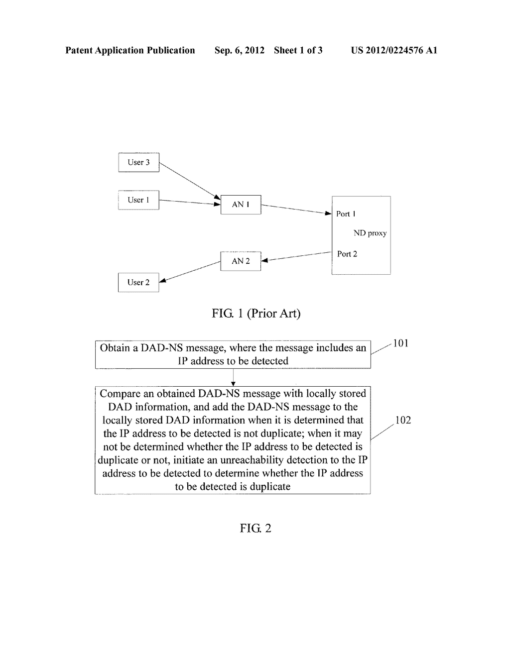 METHOD, APPARATUS, AND SYSTEM OF DUPLICATE ADDRESS DETECTION PROXY - diagram, schematic, and image 02