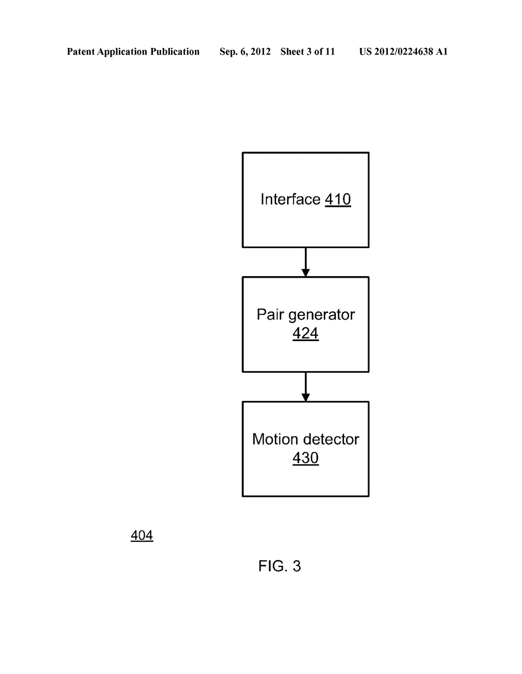 SYSTEM, METHOD AND COMPUTER PROGRAM PRODUCT FOR MOTION DETECTION - diagram, schematic, and image 04