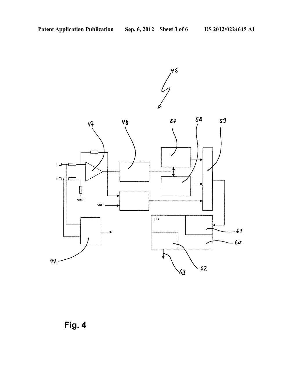 Device for Modifying an AC Voltage, AC Voltage Having a Superimposed Data     Signal, Method for Data Transmission, Use of a Receiver and Communication     Architecture - diagram, schematic, and image 04