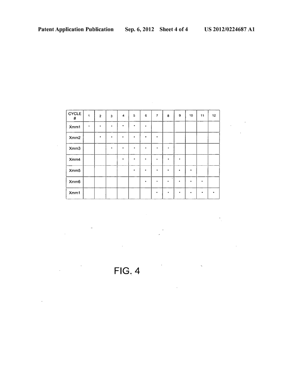 Method and apparatus for optimizing Advanced Encryption Standard (AES)     encryption and decryption in parallel modes of operation - diagram, schematic, and image 05