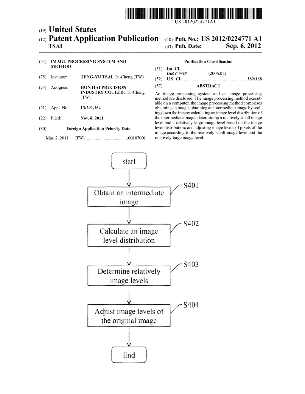 IMAGE PROCESSING SYSTEM AND METHOD - diagram, schematic, and image 01