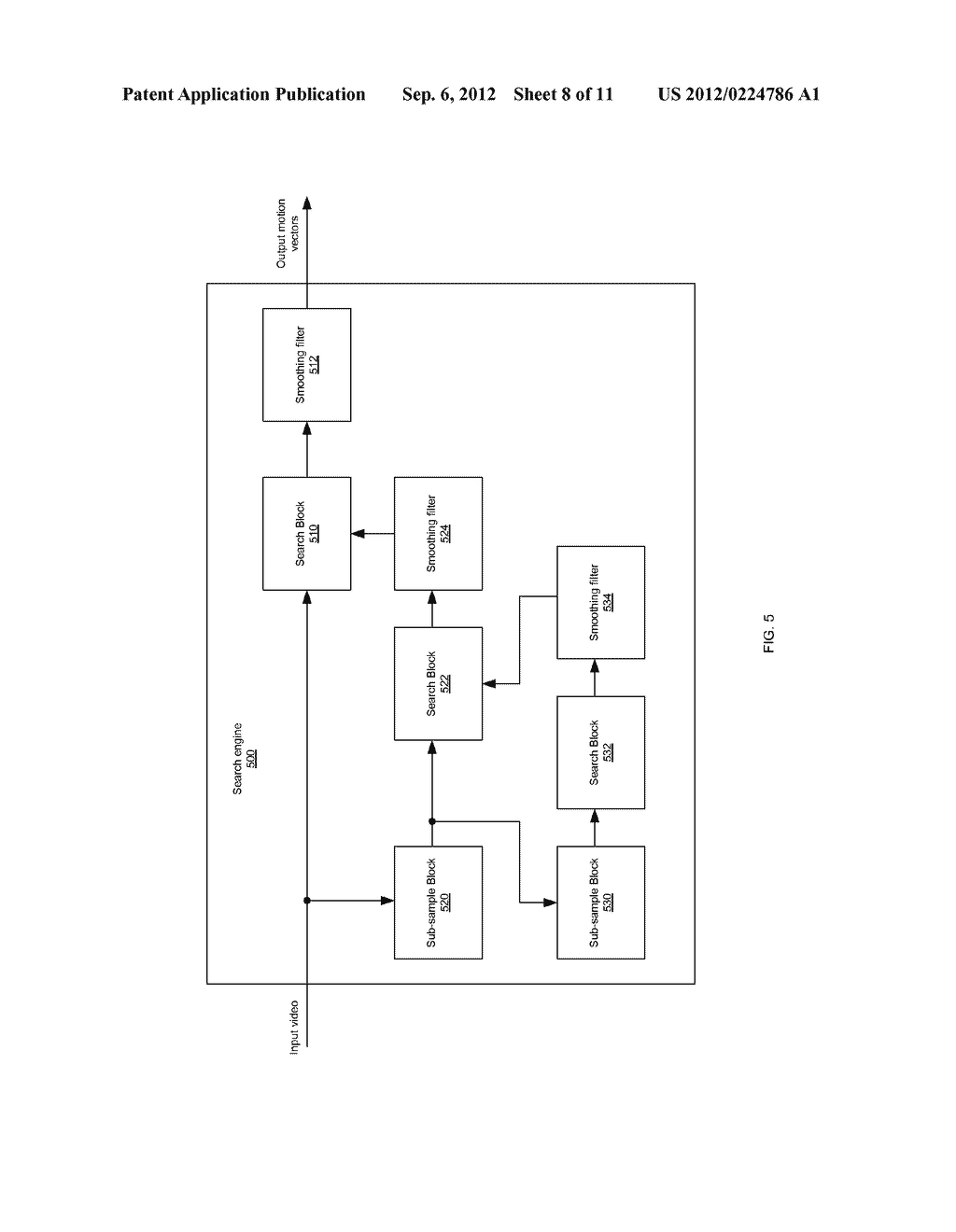 HIERARCHICALLY LAYERED ADAPTIVE MEDIAN MOTION VECTOR GENERATION AND     SMOOTHING - diagram, schematic, and image 09