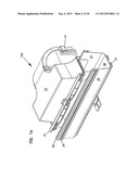 CABLE EXIT TROUGH WITH INSERT diagram and image