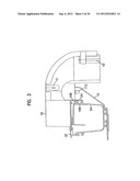 CABLE EXIT TROUGH WITH INSERT diagram and image