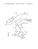 CABLE EXIT TROUGH WITH INSERT diagram and image