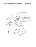 CABLE EXIT TROUGH WITH INSERT diagram and image