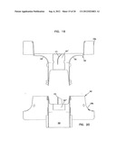 CABLE EXIT TROUGH WITH INSERT diagram and image