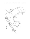 CABLE EXIT TROUGH WITH INSERT diagram and image