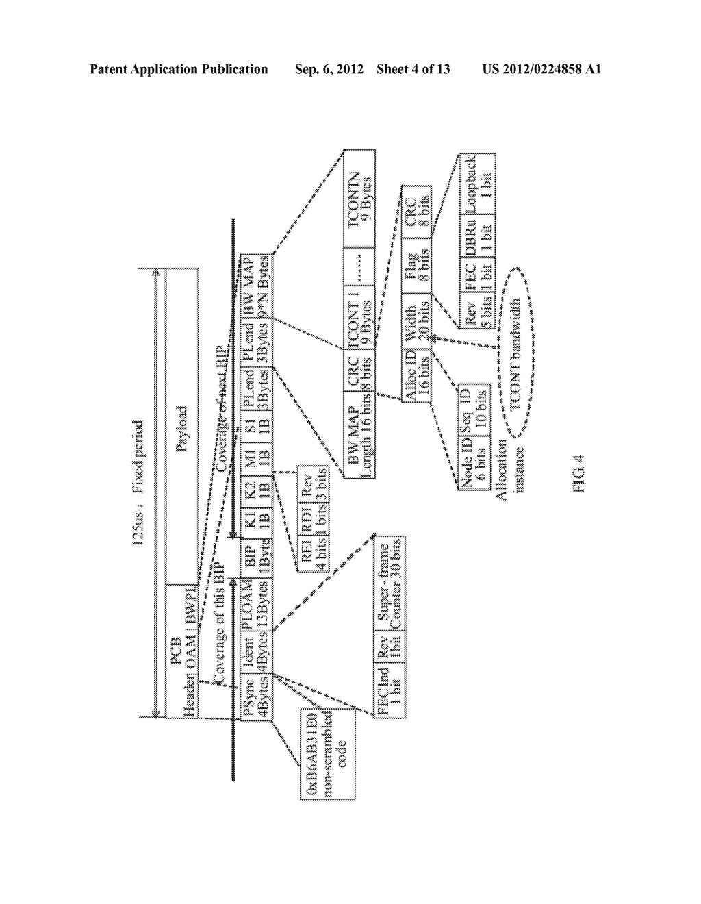 METHOD AND APPARATUS FOR TRANSMITTING MULTIPLE SERVICES - diagram, schematic, and image 05