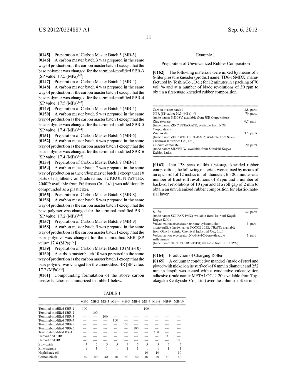 CONDUCTIVE RUBBER ELASTIC MATERIAL, CHARGING MEMBER AND     ELECTROPHOTOGRAPHIC APPARATUS - diagram, schematic, and image 19