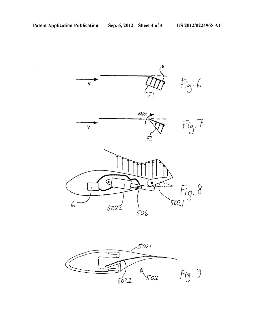 CONTROL OF WIND TURBINE BLADE LIFT REGULATING MEANS - diagram, schematic, and image 05