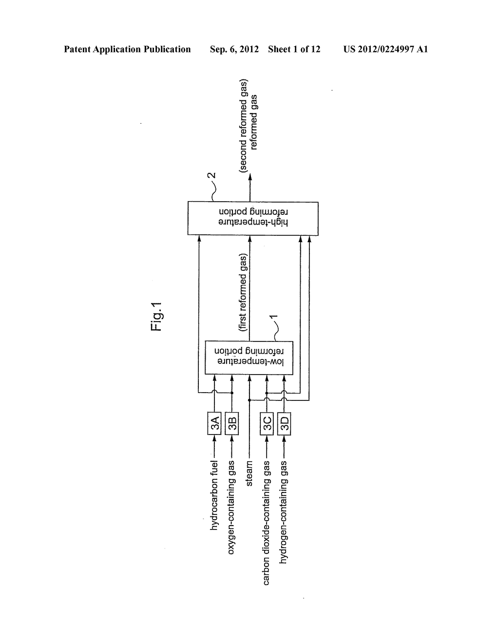 Reformed Gas Production Method And Reformed Gas Production Apparatus - diagram, schematic, and image 02