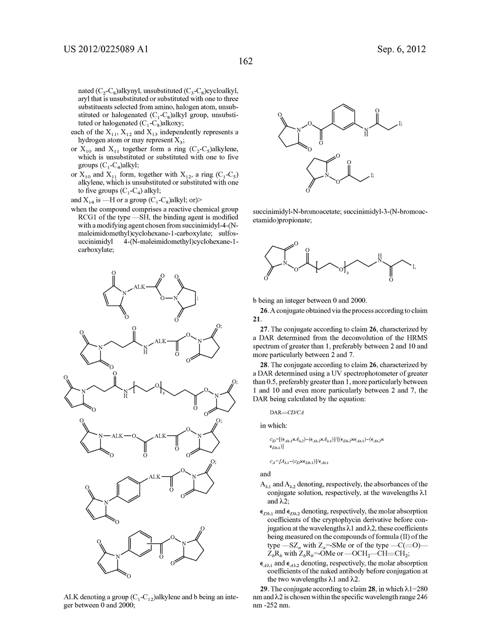 NOVEL CONJUGATES, PREPARATION THEREOF, AND THERAPEUTIC USE THEREOF - diagram, schematic, and image 163