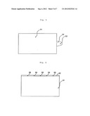 PROCESS OF MANUFACTURING A CURVED MEMBER HAVING A HIGH-GRADE DESIGN     SURFACE AND MEMBER MANUFACTURED BY THE PROCESS diagram and image