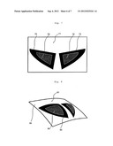 PROCESS OF MANUFACTURING A CURVED MEMBER HAVING A HIGH-GRADE DESIGN     SURFACE AND MEMBER MANUFACTURED BY THE PROCESS diagram and image