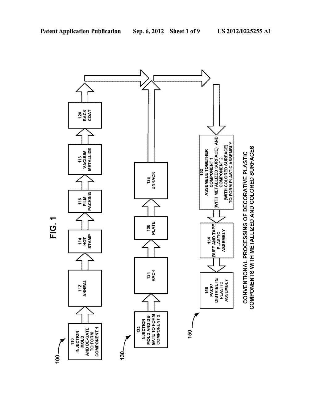 Methods of Multi-Shot Injection Molding and Metal-Plated Polymeric     Articles Made Therefrom - diagram, schematic, and image 02