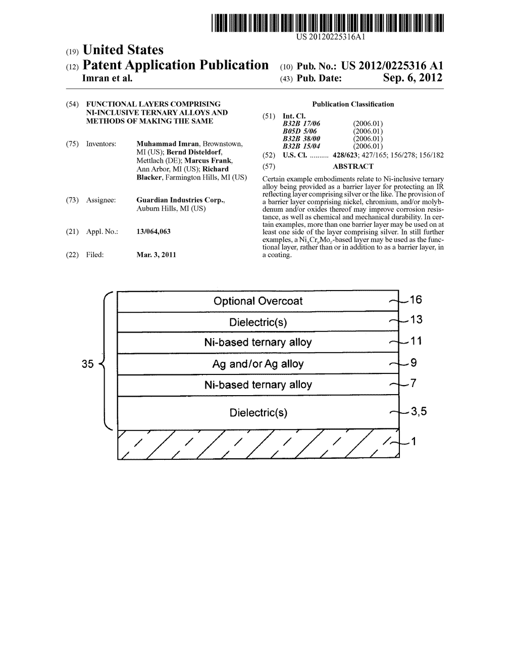 Functional layers comprising Ni-inclusive ternary alloys and methods of     making the same - diagram, schematic, and image 01