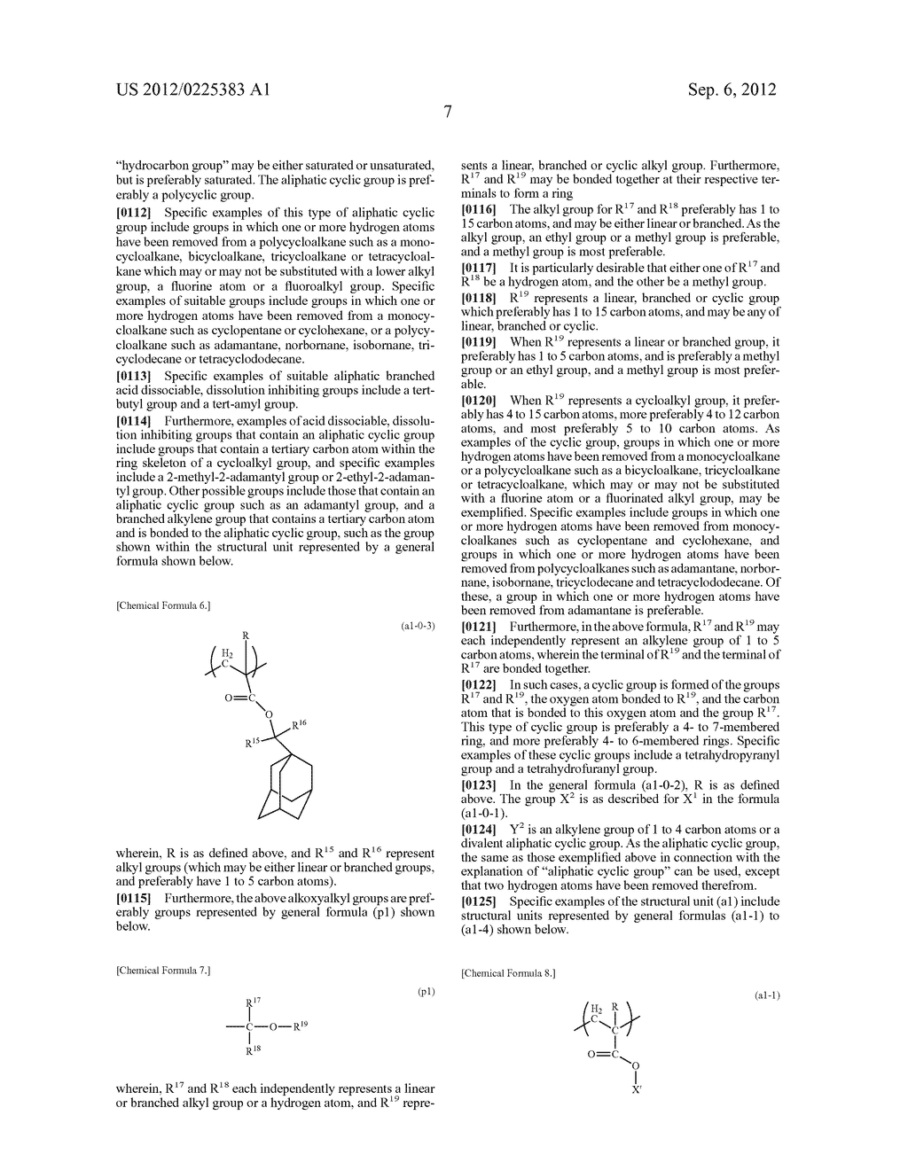 RESIST COMPOSITION FOR IMMERSION EXPOSURE AND METHOD OF FORMING RESIST     PATTERN - diagram, schematic, and image 09