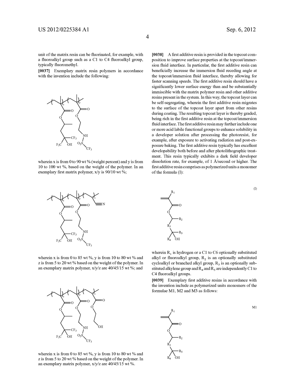 COMPOSITIONS AND PROCESSES FOR PHOTOLITHOGRAPHY - diagram, schematic, and image 05