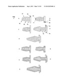 FLEXIBLE SPRING FASTENER diagram and image