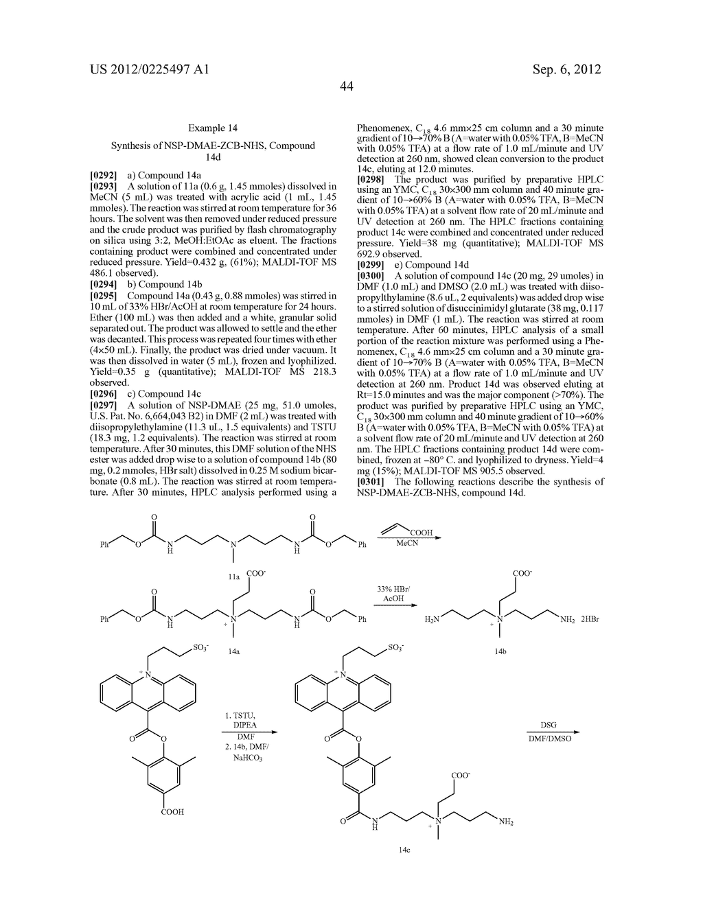 ZWITTERION-CONTAINING ACRIDINIUM COMPOUNDS - diagram, schematic, and image 51