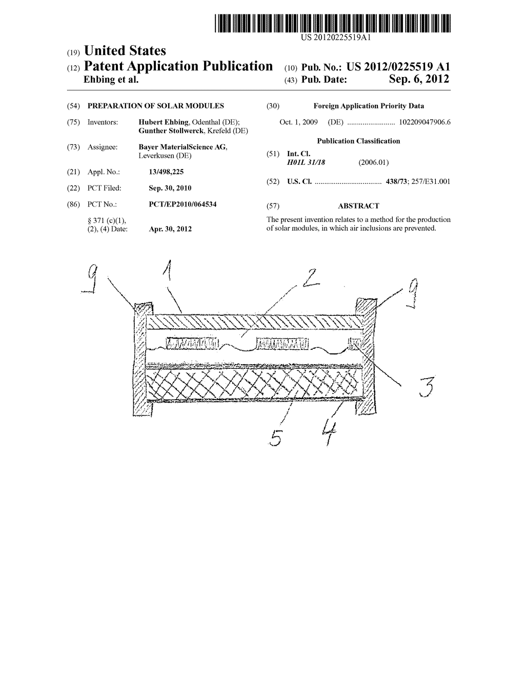 PREPARATION OF SOLAR MODULES - diagram, schematic, and image 01