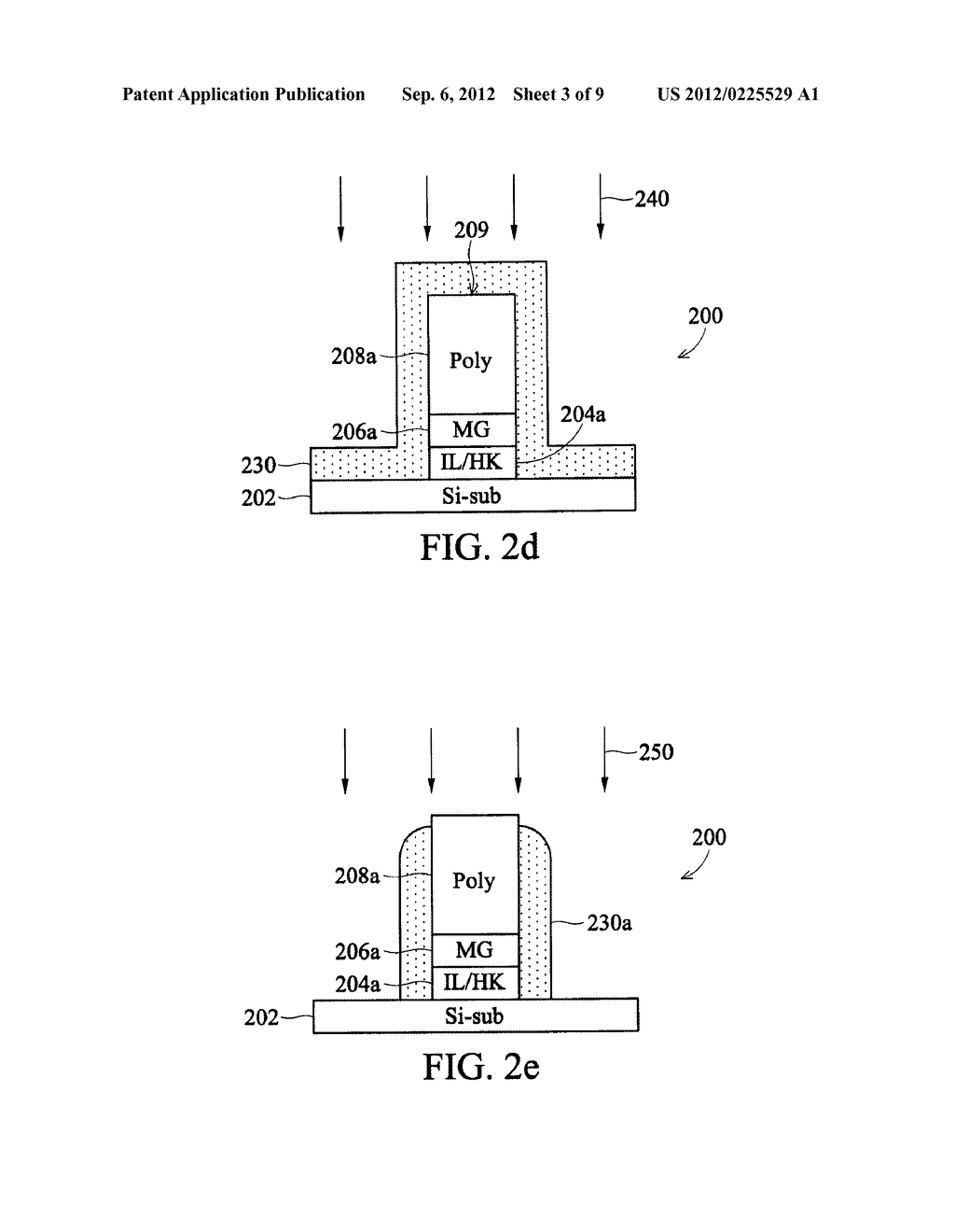 SEALING STRUCTURE FOR HIGH-K METAL GATE AND METHOD OF MAKING - diagram, schematic, and image 04