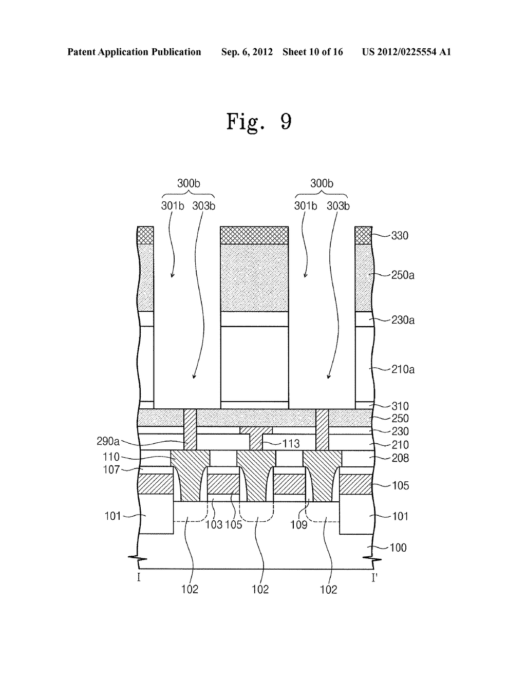 METHOD OF MANUFACTURING SEMICONDUCTOR DEVICE USING BOWING PREVENTION FILM - diagram, schematic, and image 11