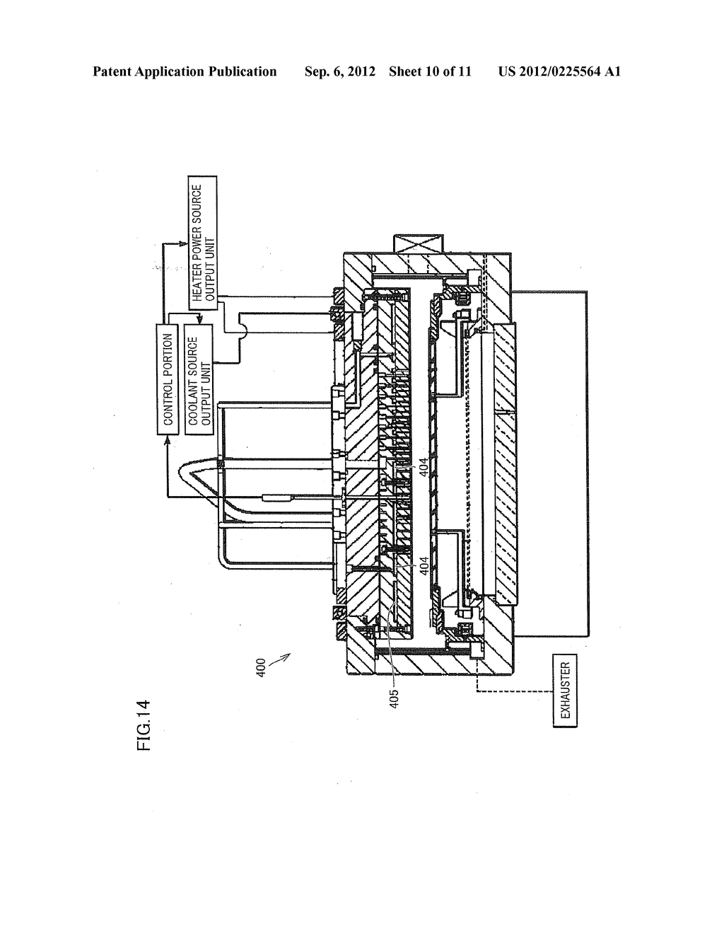 VAPOR DEPOSITION DEVICE, VAPOR DEPOSITION METHOD, AND SEMICONDUCTOR     ELEMENT MANUFACTURING METHOD - diagram, schematic, and image 11