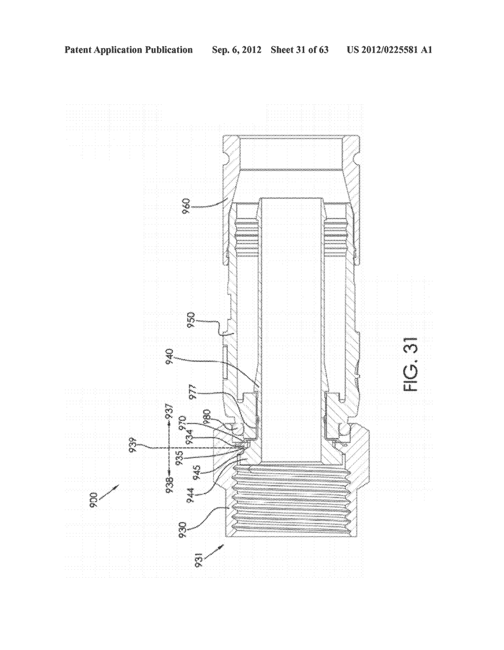 COAXIAL CABLE CONNECTOR HAVING ELECTRICAL CONTINUITY MEMBER - diagram, schematic, and image 32