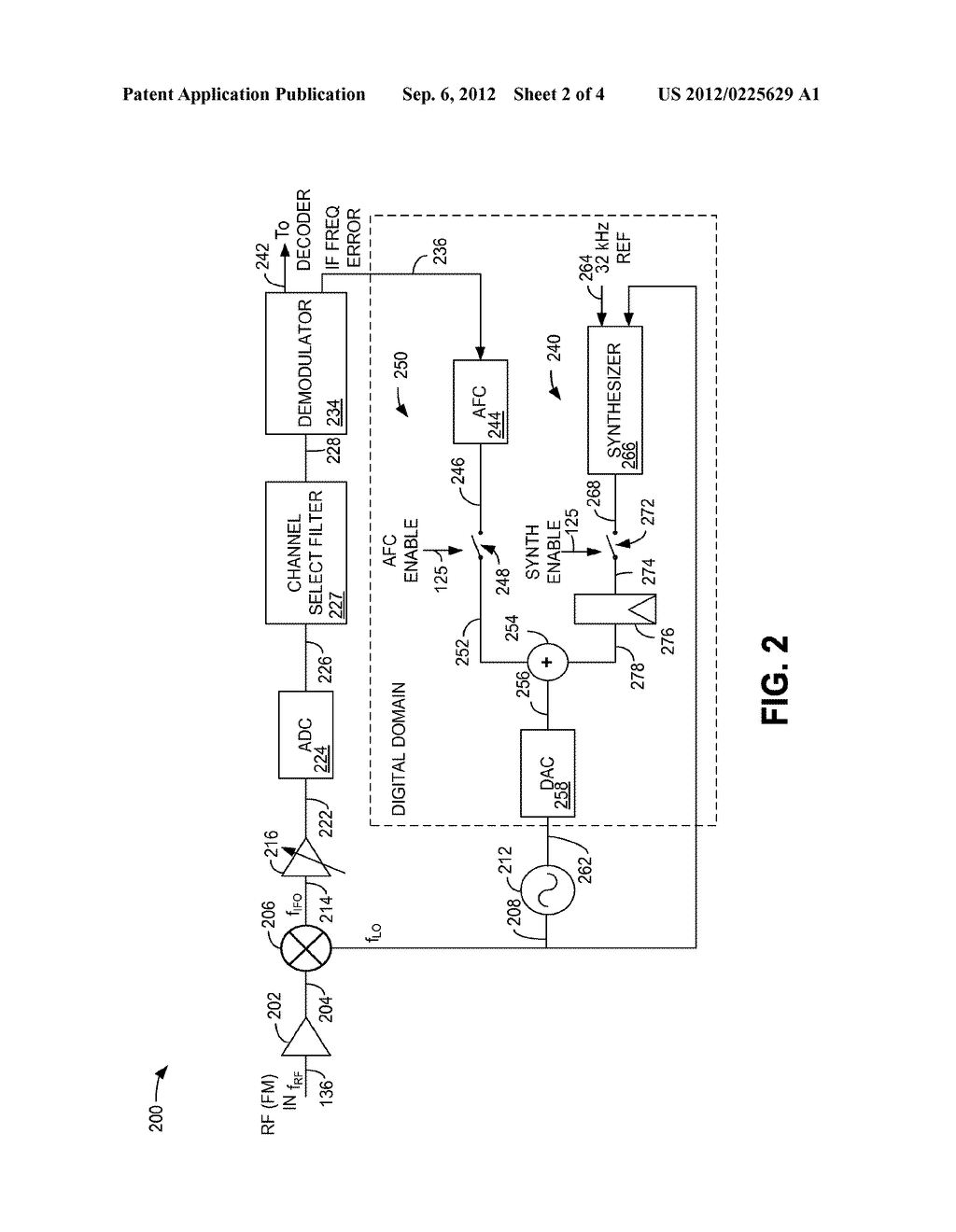 SYSTEM AND METHOD FOR TUNING A RADIO RECEIVER - diagram, schematic, and image 03